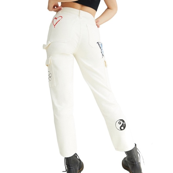 PacSun Sketchbook Cargo Skate Pants - Picture 7 of 8